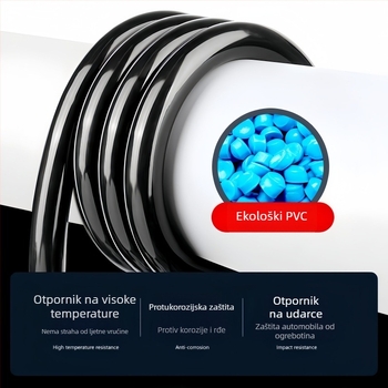 Univerzalna lančana sigurnosna brava za bicikl i motocikl, bez marke, minimalistički stil, neprilagodljivo