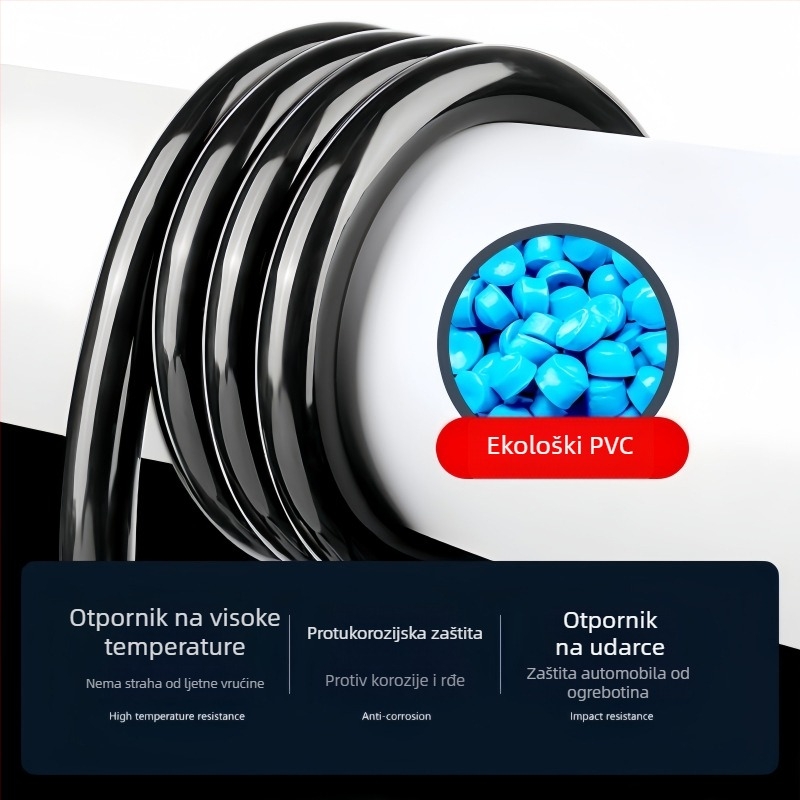 Univerzalna lančana sigurnosna brava za bicikl i motocikl, bez marke, minimalistički stil, neprilagodljivo