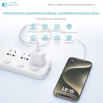 3-u-1 USB kabel set Lightning, Micro USB i Type-C za PD brzo punjenje – TPE materijal, kompatibilan s iPhone 15-16