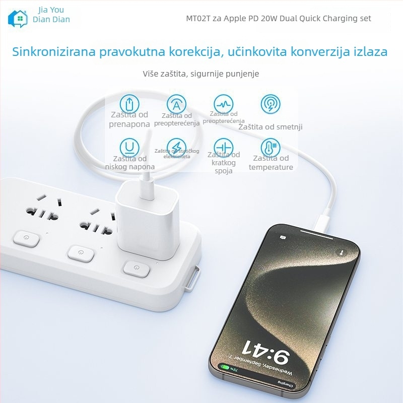 3-u-1 USB kabel set Lightning, Micro USB i Type-C za PD brzo punjenje – TPE materijal, kompatibilan s iPhone 15-16