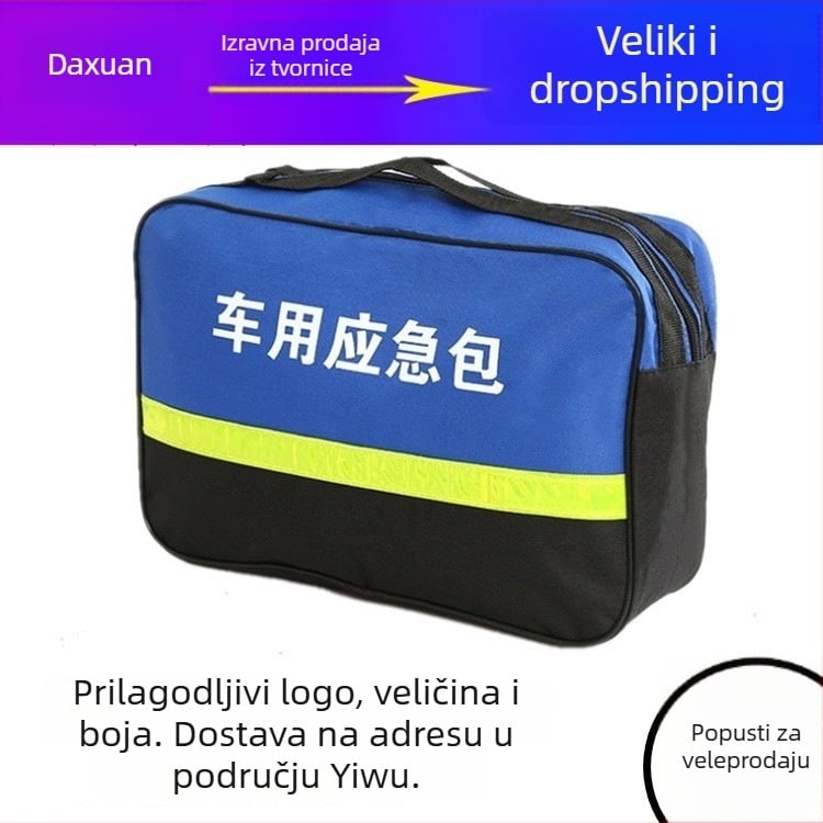 Auto hitna oprema s višefunkcionalnim alatima i uređajem za gašenje, prijenosna — Brand Town Head; Materijal: tkanina; Prilagodba: Ne