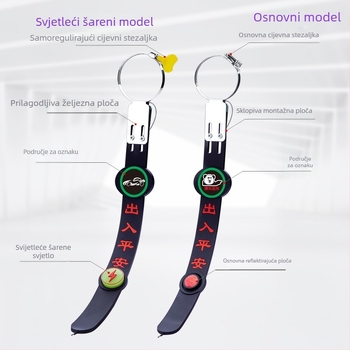 Lan Bo Wang Automobilski Elektrostatički Eliminator s ABS i Gumom Uzemljenjem Lanca; Prilagodljivo Obrada; Licencirana Privatna Oznaka