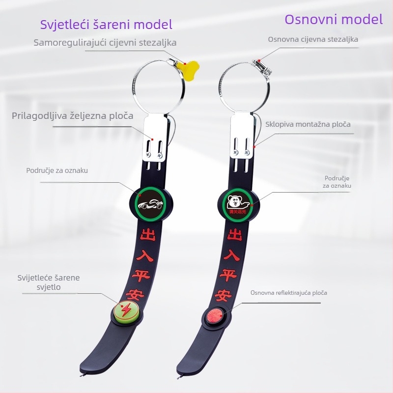 Lan Bo Wang Automobilski Elektrostatički Eliminator s ABS i Gumom Uzemljenjem Lanca; Prilagodljivo Obrada; Licencirana Privatna Oznaka