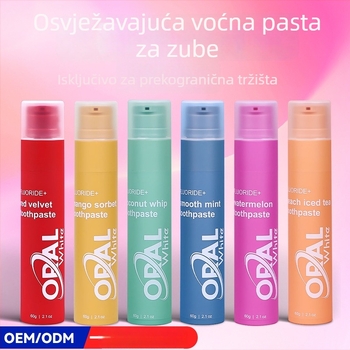 Gel za zube za odrasle – voćno izblijivanje, miris mente