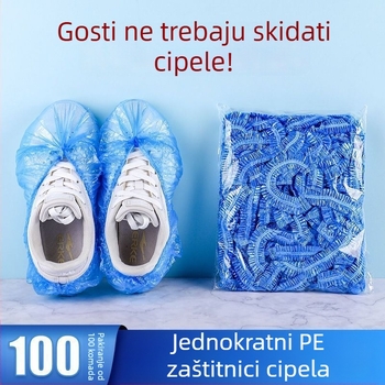 Jednokratne navlake za cipele, PE polietilen, debljina 0.6-0.7, nebiološki razgradivo, trajanje 4 godine