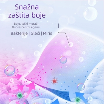 Foam List za apsorpciju boja u pranju – antibakterijska zaštita i zaštita boje