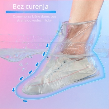 E61AAA zaštitni prekrivac za cipele za kišu, unisex, PVC, protuklizni, prilagodba dostupna, podrijetlo Guangdong, pakiranje 200 kom.