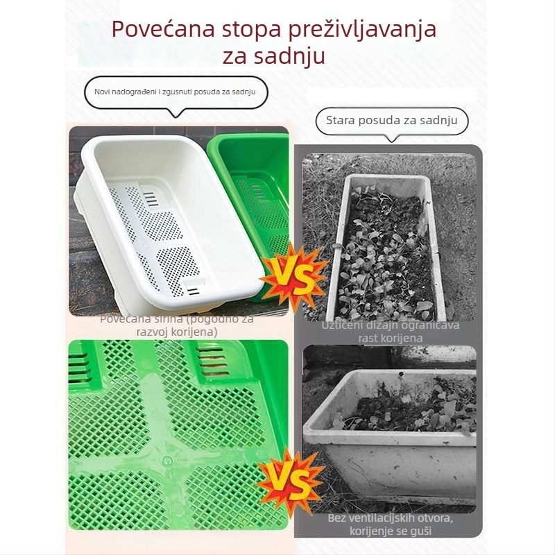 Kontejner za kontrolu korijena, melamin, samostojeći lonac, Artikal 12345678, Međunarodni izvoz