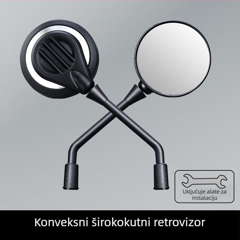 Kepu univerzalni retrovizor za električna vozila i motocikle, HD široko vidno polje