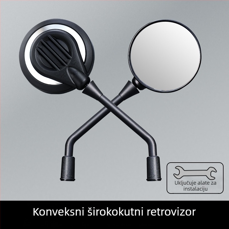 Kepu univerzalni retrovizor za električna vozila i motocikle, HD široko vidno polje