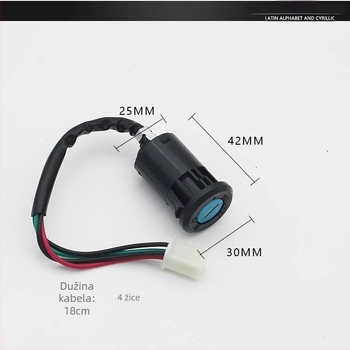 Motociklistička brava paljenja Mojielong Jetta 100 – Model Jetta 100; Marka Mojielong; Primjena: motocikli/ATV; Dugi dizajn