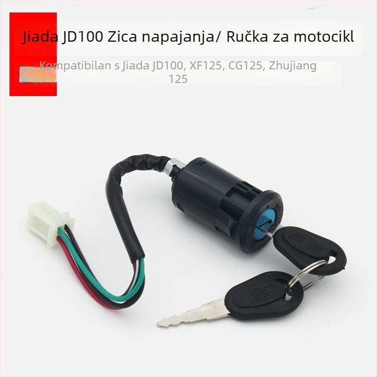 Motociklistička brava paljenja Mojielong Jetta 100 – Model Jetta 100; Marka Mojielong; Primjena: motocikli/ATV; Dugi dizajn