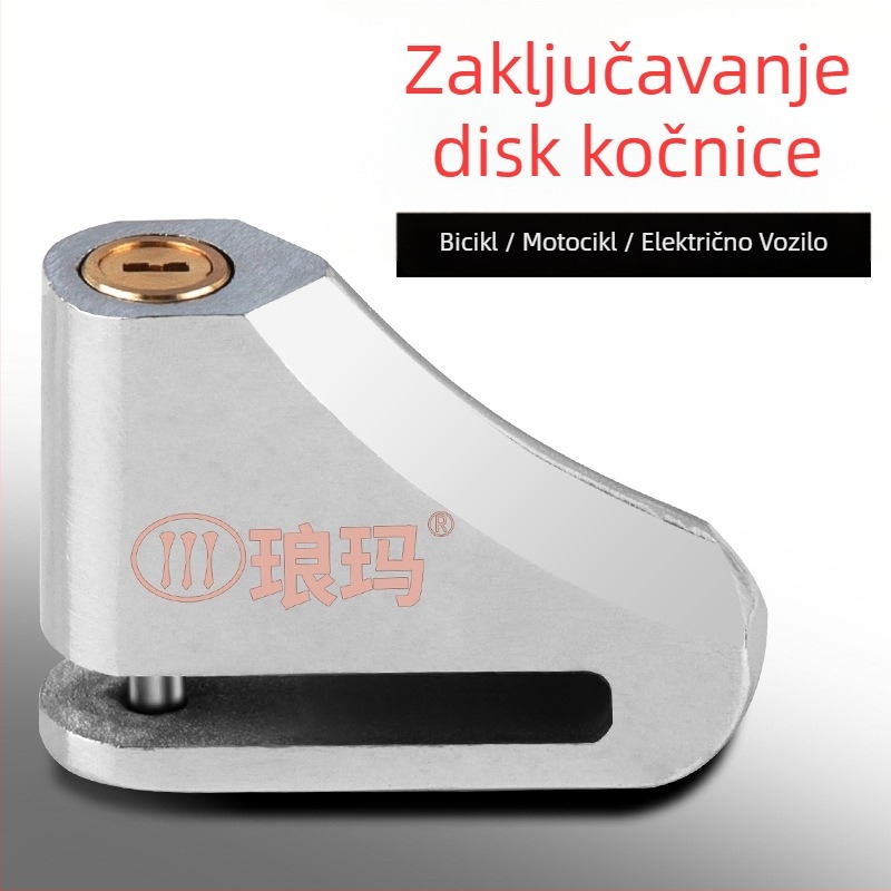 Katanac za disk kočnice za električne bicikle i motocikle, model 685, legirani čelik, Langma, težina 300 g