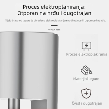 YUUISD JY-A7 Kružni Disk Zatvarač za Bicikle, Aluminijska Legura, 186 g
