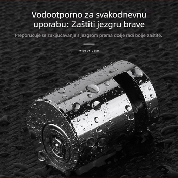 YUUISD JY-A7 Kružni Disk Zatvarač za Bicikle, Aluminijska Legura, 186 g