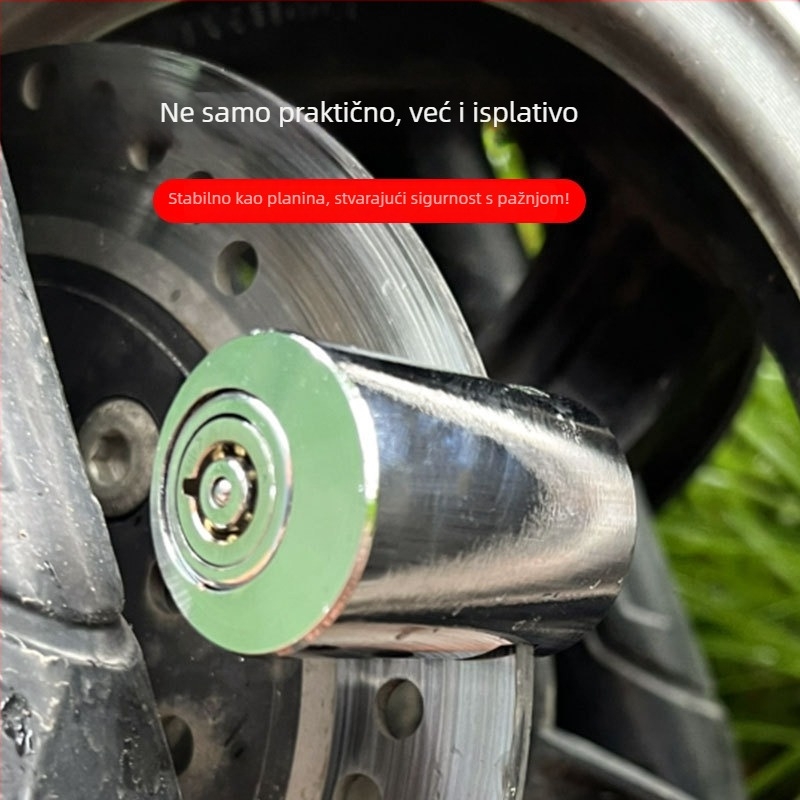 YUUISD JY-A7 Kružni Disk Zatvarač za Bicikle, Aluminijska Legura, 186 g