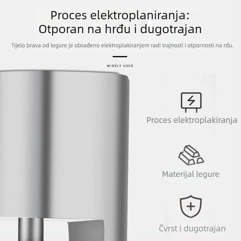 YUUISD JY-A7 Kružni Disk Zatvarač za Bicikle, Aluminijska Legura, 186 g