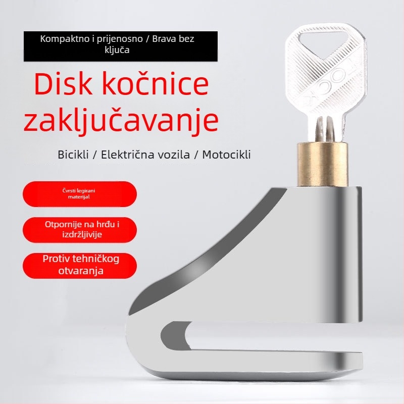 Brava za disk kočnicu za planinske bicikle – Model JY-3304, Željezo, 253 g, Marka YUUISD