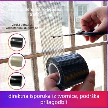 Samoljepljiva opravna pločica za mrežice protiv komaraca za prozore i vrata