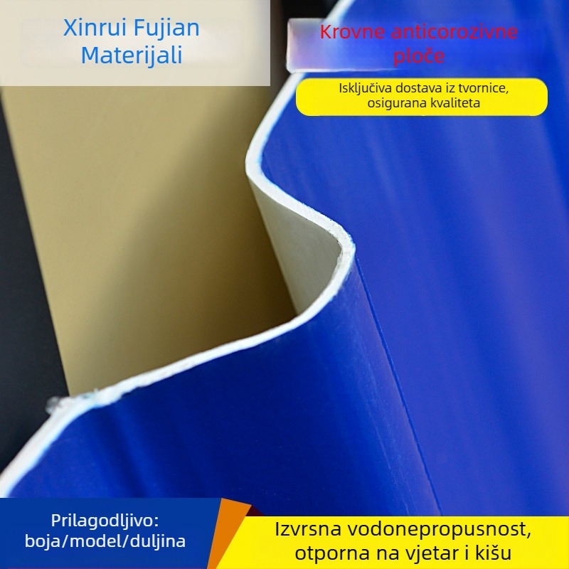 FRP krova pločica - vlaknasto staklena smola, poliesterska antikorozija, vatrootporna krovna ploča