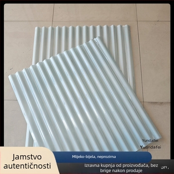 FRP krovni svjetlosni panel, tip male valovite ploče, UV zaštita, vodootporan, neproziran