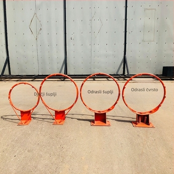 Contley košarkaški obruč – viseći čelični okvir (čvrst/šuplji), vanjska oprema za fitness, 2–20 kg, prilagodljivo