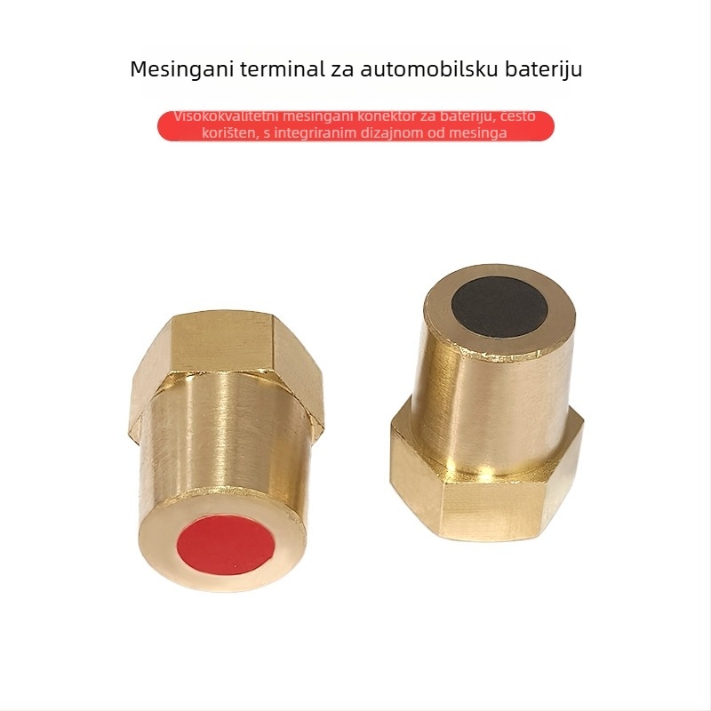 Mesingani adapter za bateriju automobila s unutarnjim navojem