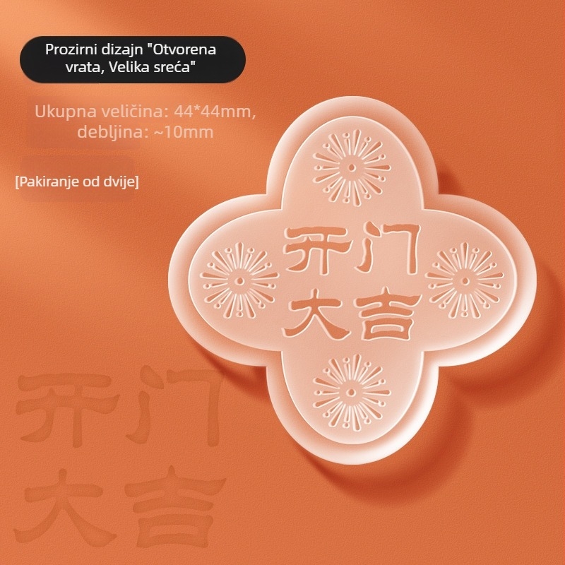 Silikonski kutni zaštitnik - protiv udara, okrugli kut, za ormariće, vrata, zidove i stolove