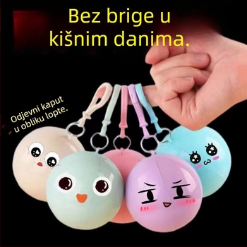 Jednokratno sferično kišno pončo za planinarenje i rafting, za odrasle, prijenosno
