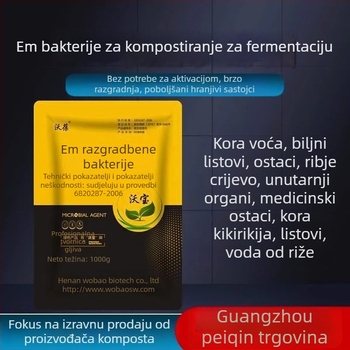 EM bakterije komposter za kuhinjski otpad – kućni vrt i balkon, organsko gnojivo