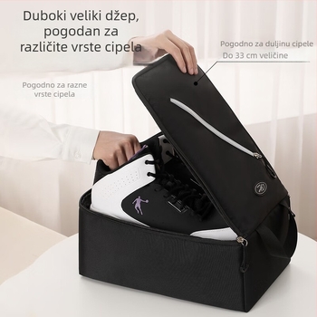 Torba za pohranu cipela za putovanje – najlon, moderni minimalistički stil, kod 6975, lansiranje 2025