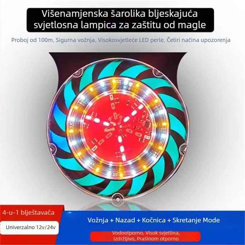 LED svjetlo za maglu za veliki kamion – 24V, LED izvor, 6000K, 50 000 h