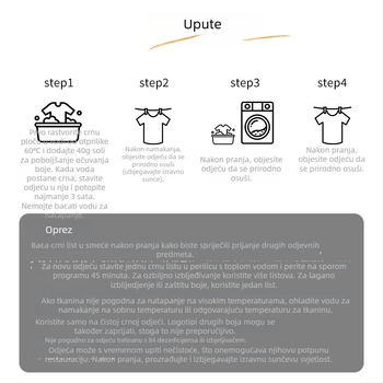 Tablete za potamnjenje odjeće, Restorativno sredstvo za potamnjenje, 9,1 kg bruto težina, Osnovno pakiranje