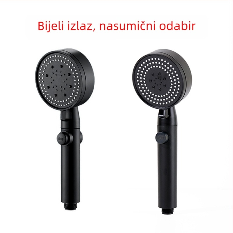 Set tuš glave s povećanim tlakom – Top spray, kišni režim, ABS, elektrogalvanizacija, model A012001008