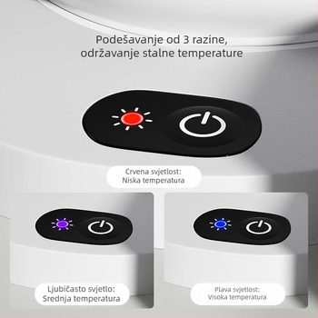 Keramička zagrijavajuća posuda za vodu mačaka s podesivom temperaturom