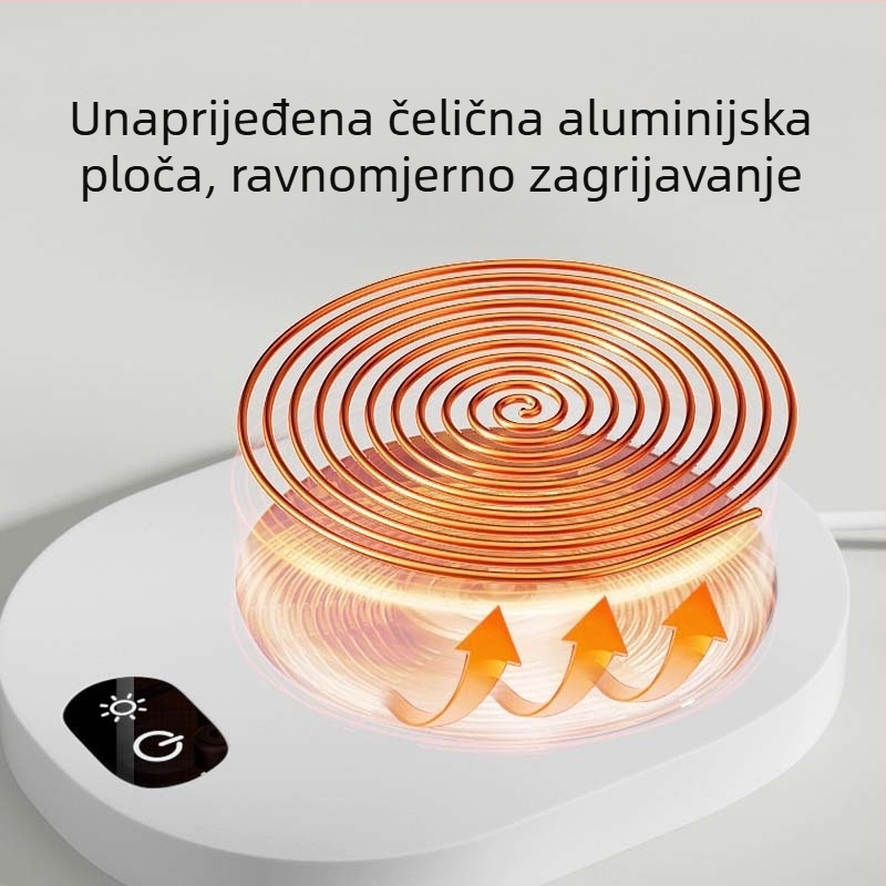 Keramička zagrijavajuća posuda za vodu mačaka s podesivom temperaturom