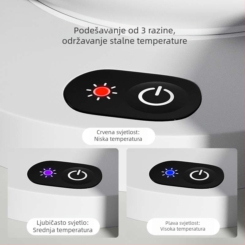 Keramička zagrijavajuća posuda za vodu mačaka s podesivom temperaturom