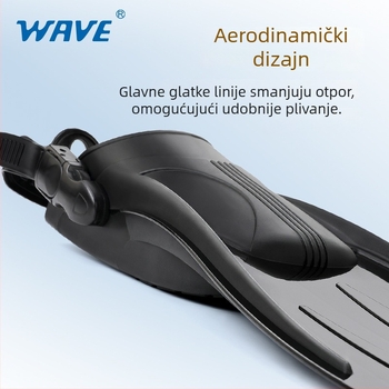 WAVE peraje za slobodno ronjenje – Materijal: TPR+PP; Marka: WAVE; Kategorija: Ostalo; Za duboko ronjenje