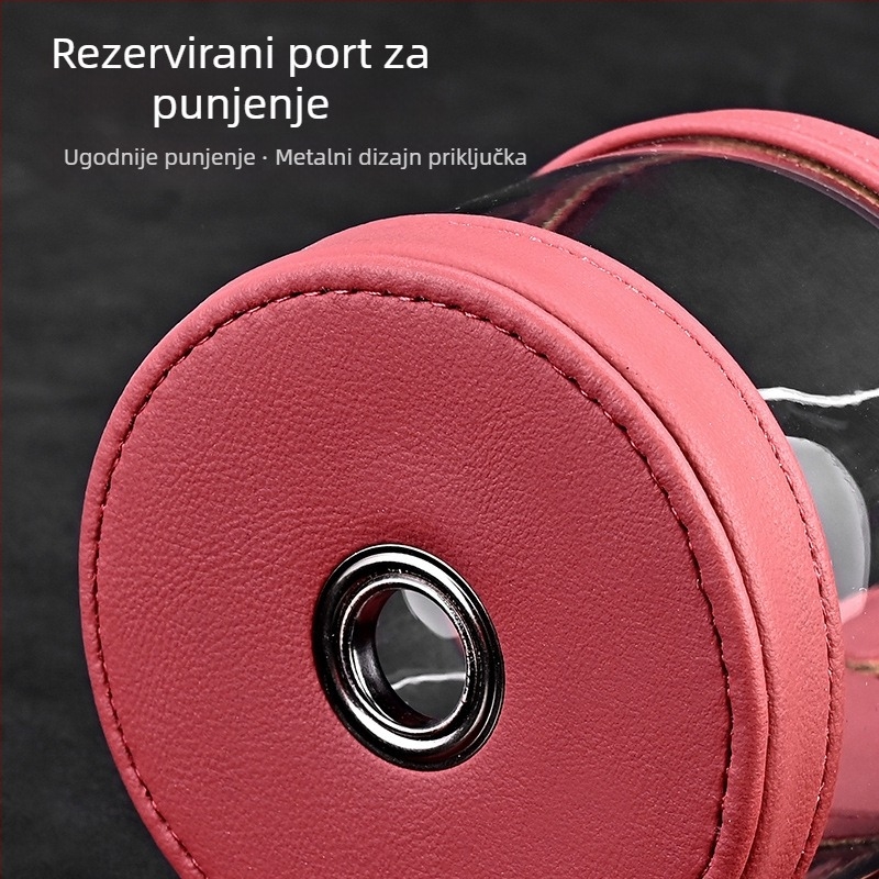 Držač čaše za stražnju klupu auta – kožni, model 591, za naslon stražnjeg sjedala, višenamjenski stražnji spremnik za pohranu