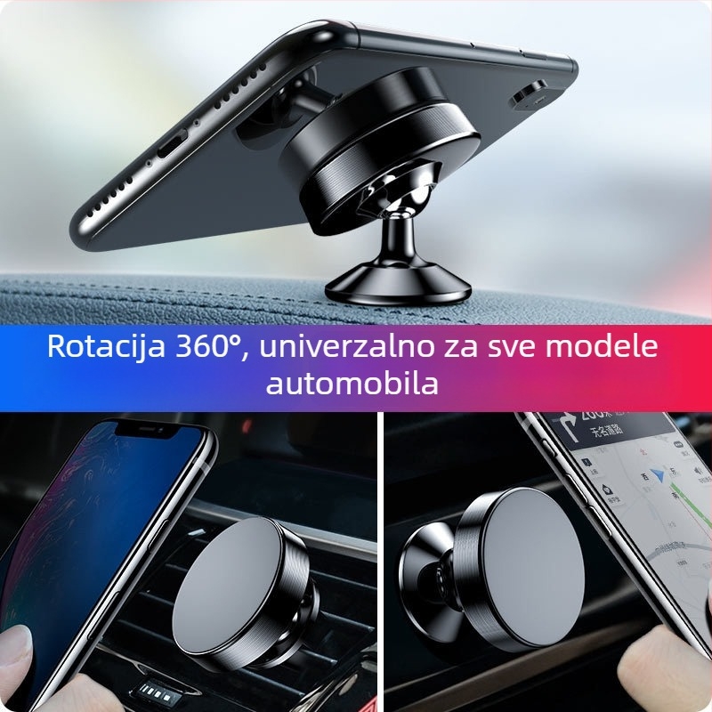 Držač za telefon za otvor za ventilaciju automobila, ABS, višenamjenski, prilagodljiv logotip, privatna marka