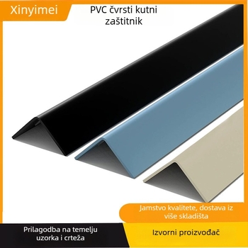 Kutni zaštitnik rubova stepenica (PVC tvrdi plastični, protiv sudara, protuklizni, vodootporni, otporni na habanje)