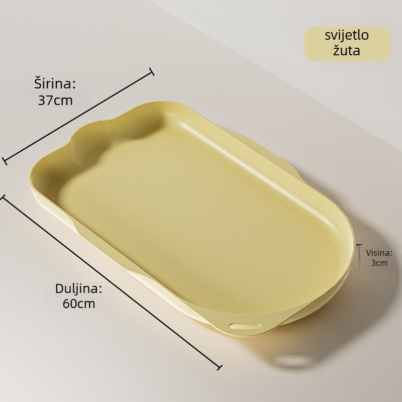 Plastična podloga za hranjenje mačaka – plastični alat za hranjenje kućnih ljubimaca, 100 komada po kutiji