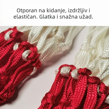 Košarkaška mreža – profesionalna kvaliteta, produžena mreža, standardni okvir, izdržljiva; Marka: Vickway; Težina: 0.5 kg; Materijal: 1326527568; Prilagodba: Da