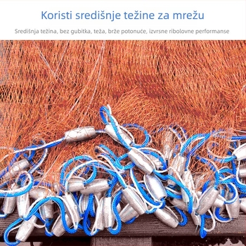 Diskastić mreža za bacanje – ručno bacanje, lako bacanje okretna mreža za ribolov – Brand Tado, Podrijetlo Kina, Ribolovna oprema, Proljeće 2020