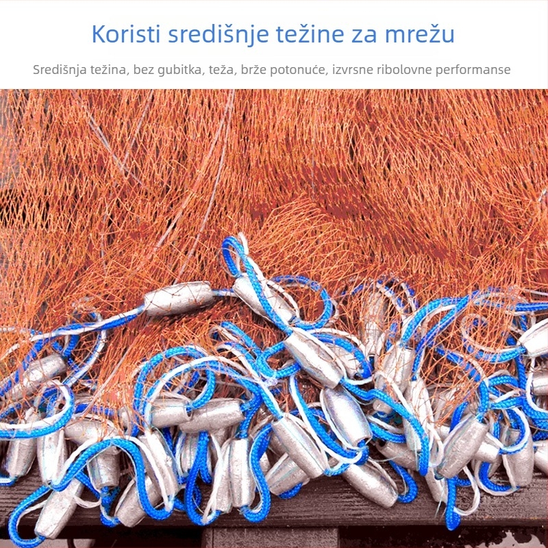 Diskastić mreža za bacanje – ručno bacanje, lako bacanje okretna mreža za ribolov – Brand Tado, Podrijetlo Kina, Ribolovna oprema, Proljeće 2020