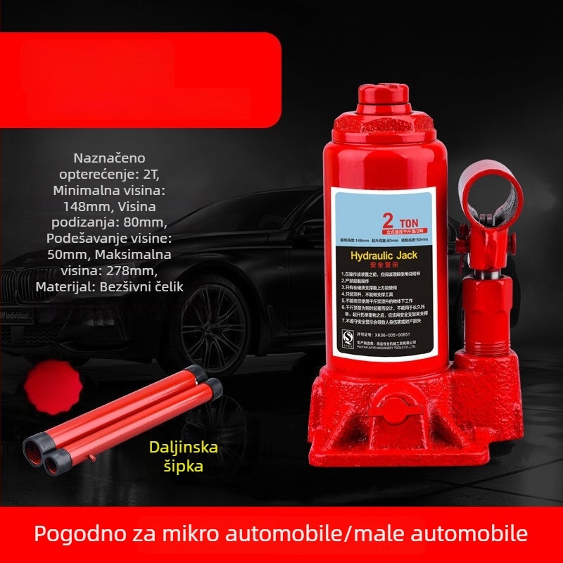 Xinyao automobilska hidraulička dizalica, model 3356, prilagodba po narudžbi dostupna; Materijal: Drugo