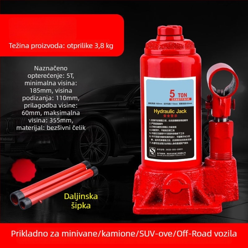 Xinyao automobilska hidraulička dizalica, model 3356, prilagodba po narudžbi dostupna; Materijal: Drugo