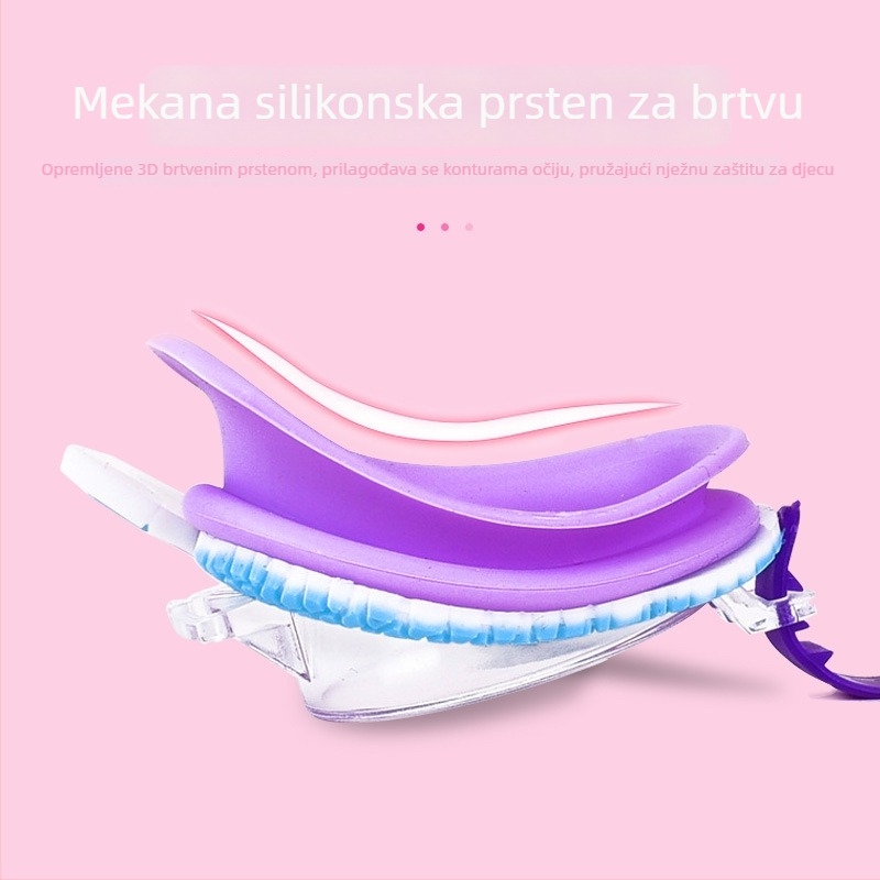 Dječje plivačke naočale - vodootporne, protiv magljenja, HD leće, za djecu od 3 godine