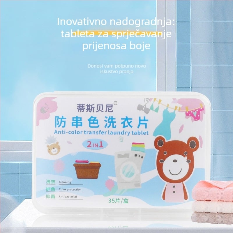 tisbeni Listovi za upijanje boje za kućnu upotrebu — sprječavaju prijenos boje, dvostrani, anti-izblijedivanje