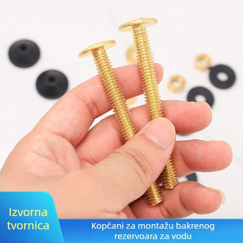 Split vijak za ugradnju poklopca zahodske posude – bakar i nehrđajući čelik, modeli B801/B802/B803/B804, marka Group Technology Bathroom, stil Standardno/ Moderna jednostavnost
